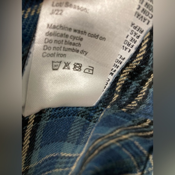 R13 Plaid Oversized Boxy Shirt. Size small - Picture 6 of 13